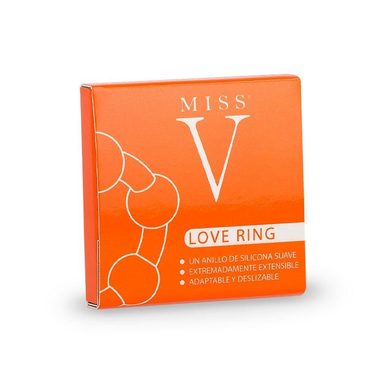 Anillo Retardante Transparente LOVE RING