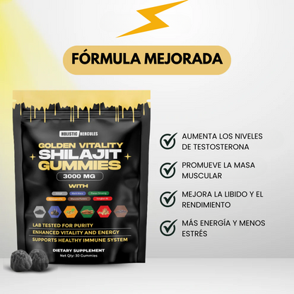 Gomitas de Shilajit