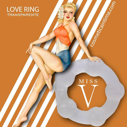 Anillo Retardante Transparente LOVE RING
